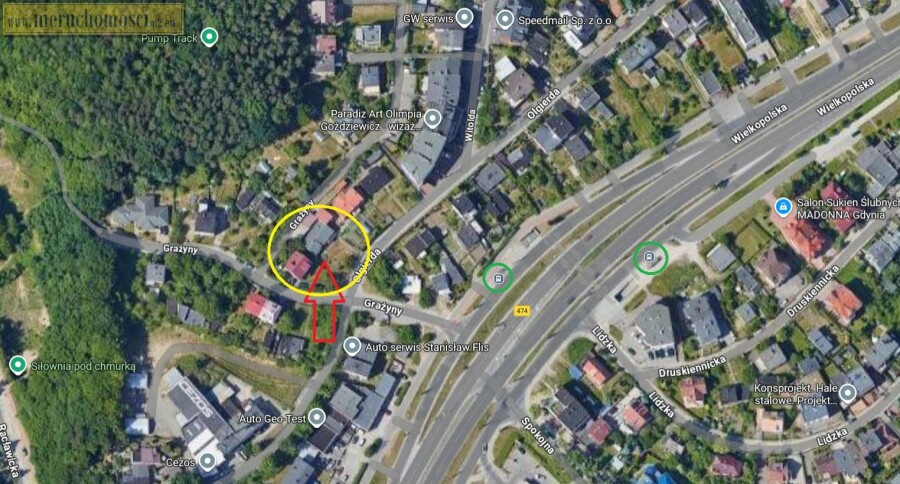 Gdynia, Mały Kack, Olgierda, Działka na sprzedaż