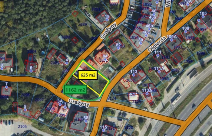 Gdynia, Mały Kack, Olgierda, Działka na sprzedaż