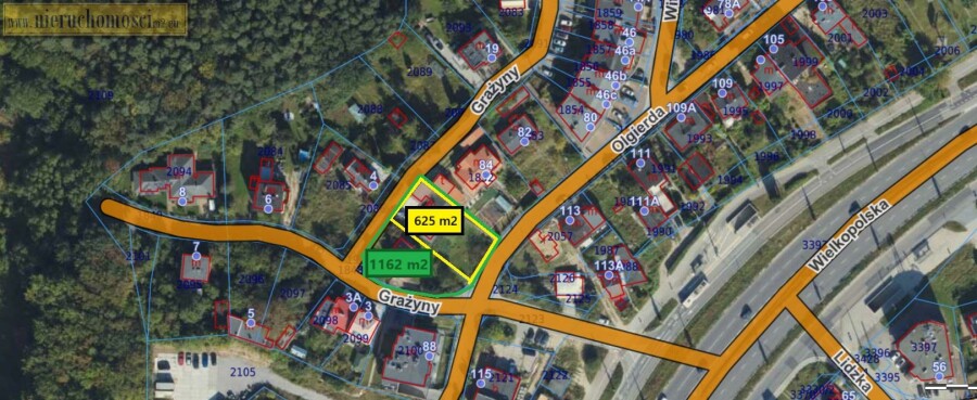 Gdynia, Mały Kack, Olgierda, Działka na sprzedaż